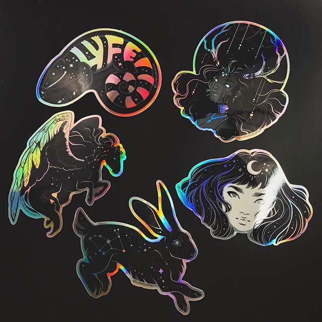 Custom Holographic Stickers StickerApp