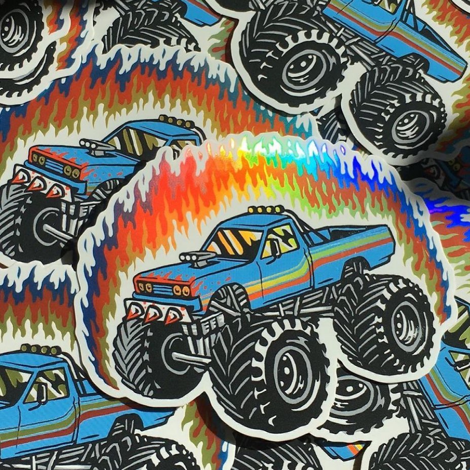 Custom Heavy Duty Stickers Free shipping StickerApp