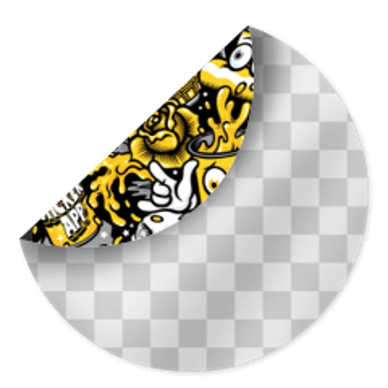 How to use Back paper print StickerApp