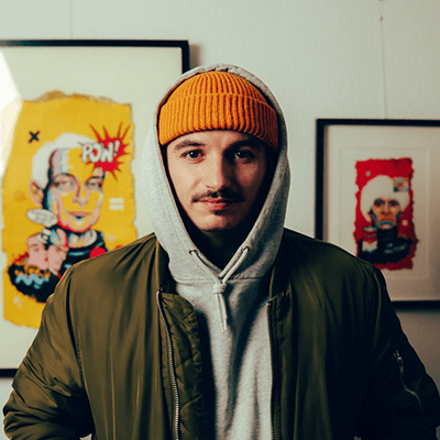 Meet the Artist Moritz Adam Schmitt StickerApp