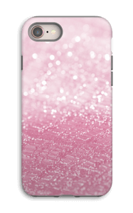 Pink Glitter case IPhone 8 tough