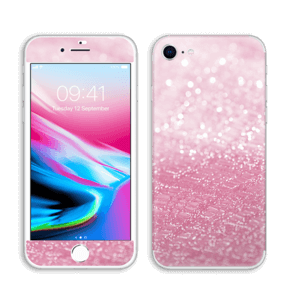 Pink Texture Skin IPhone 8