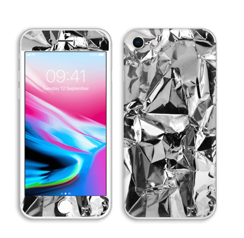 Aluminium Skin IPhone 8