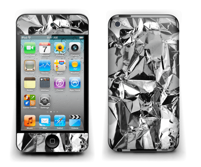 Aluminium Skin IPod Touch 4th Gen
