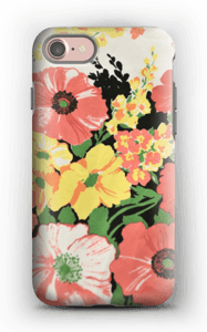 Vintage blomstermønstre deksel IPhone 7 tough