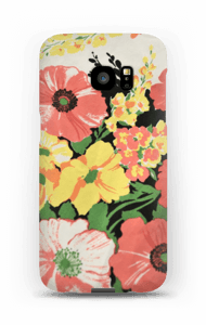 Vintage blomstermønstre deksel Galaxy S7 Edge