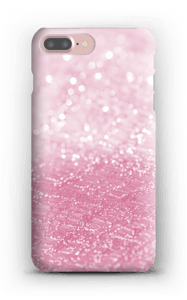 Rosa glitter deksel IPhone 7 Plus