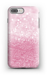 Rosa glitter deksel IPhone 7 Plus tough