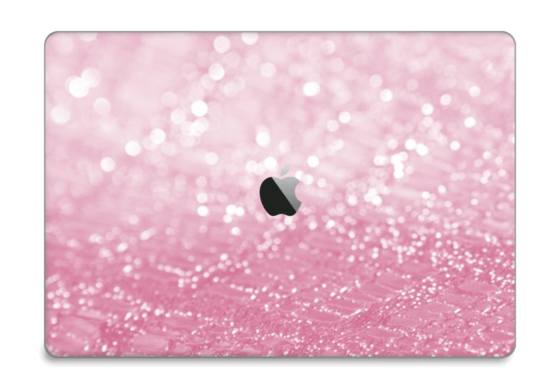 Rosa glitter Skin MacBook Pro 15” 2016-