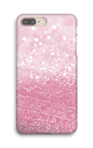 Rosa glitter deksel IPhone 8 Plus