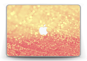 Orange glitter Skin MacBook Pro 13” -2015