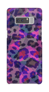 Lilla leopard deksel Galaxy Note8