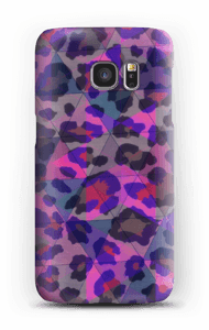Lilla leopard deksel Galaxy S7