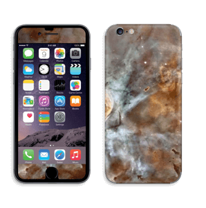 Blue, orange galaxy Skin IPhone 6/6s