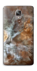 Blue, orange galaxy Skin OnePlus 3T