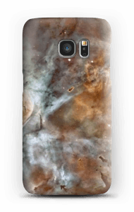 Blue, orange galaxy case Galaxy S7