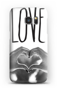 Hjertelig hender deksel Galaxy S7