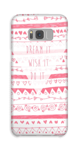 Pink Power deksel Galaxy S8 Plus