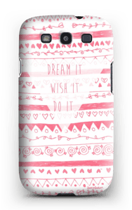 Pink Power deksel Galaxy S3