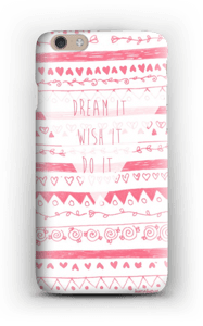 Pink Power deksel IPhone 6 Plus