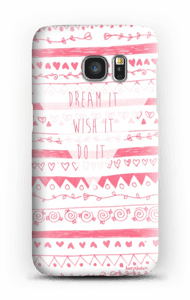 Pink Power deksel Galaxy S7