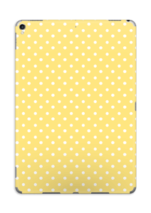 Yellow and white dots Skin IPad Pro 10.5