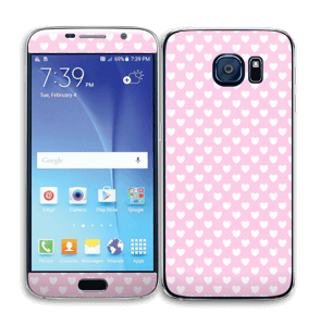 Cute hearts Skin Galaxy S6