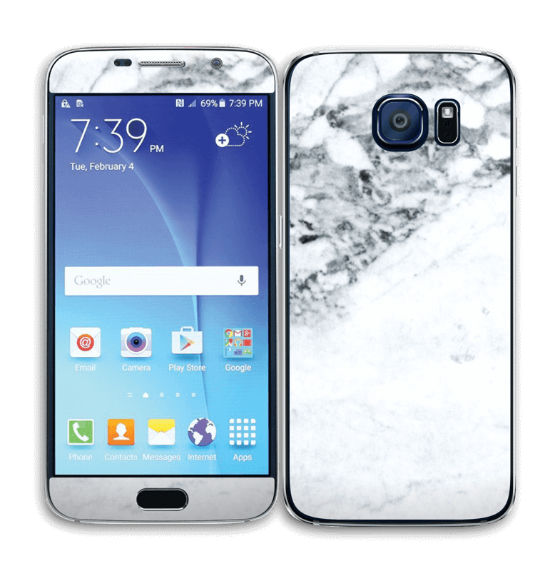 Mer marmor Skin Galaxy S6