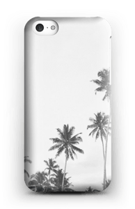 Mustavalkopalmut kuoret IPhone 5c