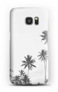 Black and White Tree Tops case Galaxy S7