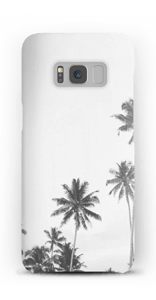 Svart-hvitt palm topper deksel 