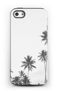 Svart-hvitt palm topper deksel 