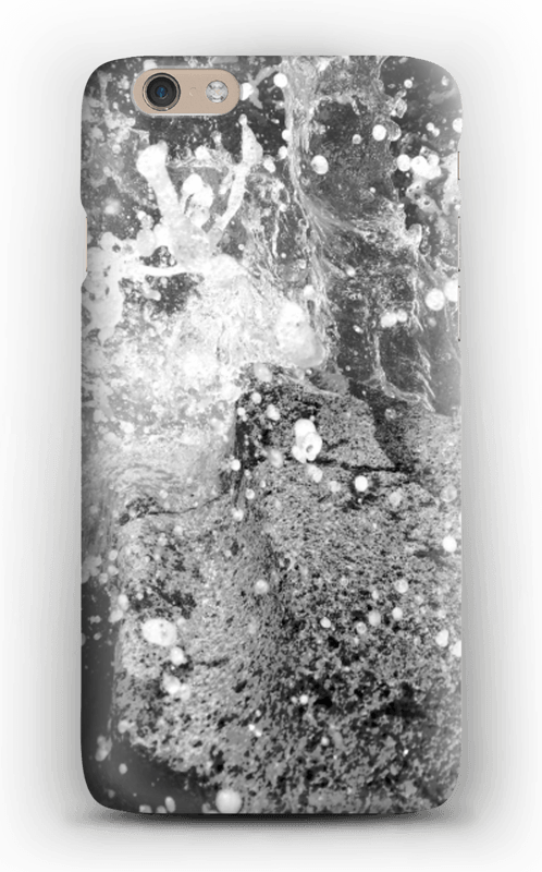 Spruzzi d'acqua in bianco e nero cover IPhone 6