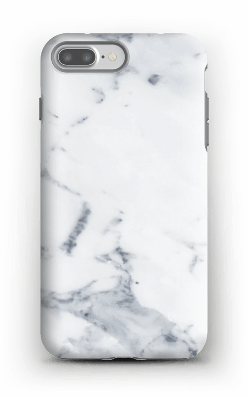 Wit marmer hoesje IPhone 7 Plus tough