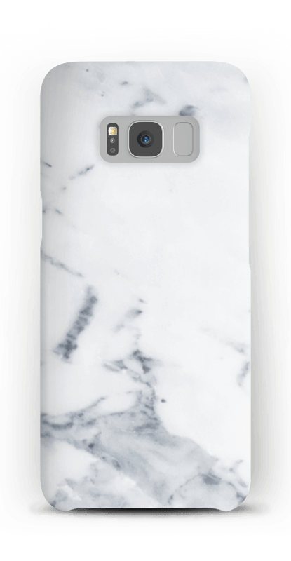 Wit marmer hoesje Galaxy S8