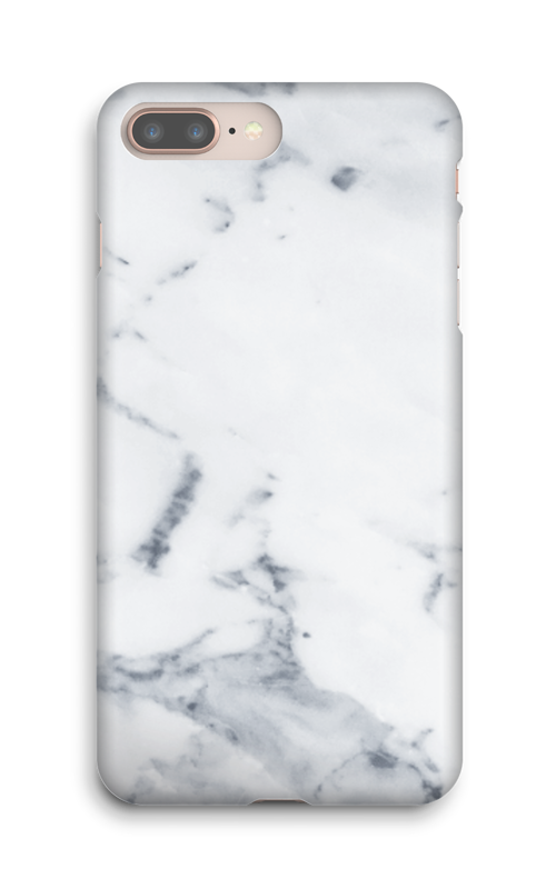 Wit marmer hoesje IPhone 8 Plus