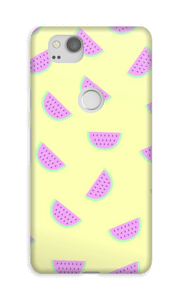 スイカ イエロー ケース Pixel 2