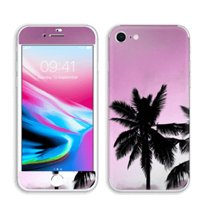 Palmeira Rosa Skin IPhone 8