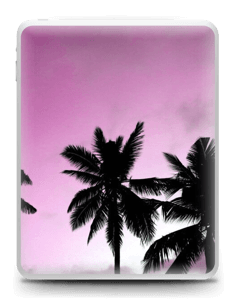 Palmeira Rosa Skin IPad 1