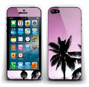 Palmeira Rosa Skin IPhone 5