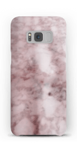 Pink marble on a case for iPhone or Samsung 