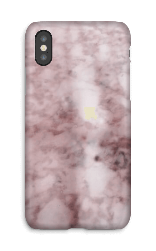 Rosa marmor deksel iphone samsung