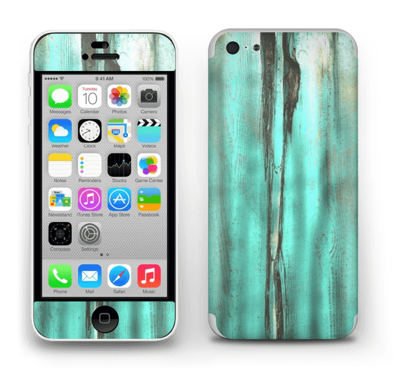 Madeira esmeralda Skin IPhone 5c