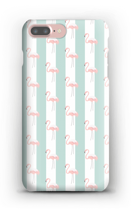 Mint green flamingo case pattern for iPhone or Samsung