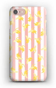 Striped banans on a case for iPhone or Samsung 