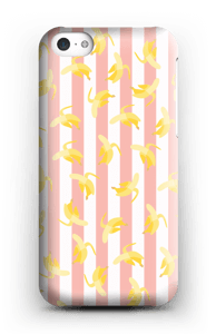 Striped banana iPhone case