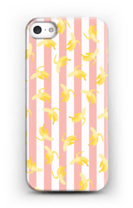 Striped banana iPhone case