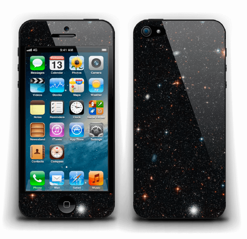 Galáxia Skin IPhone 5