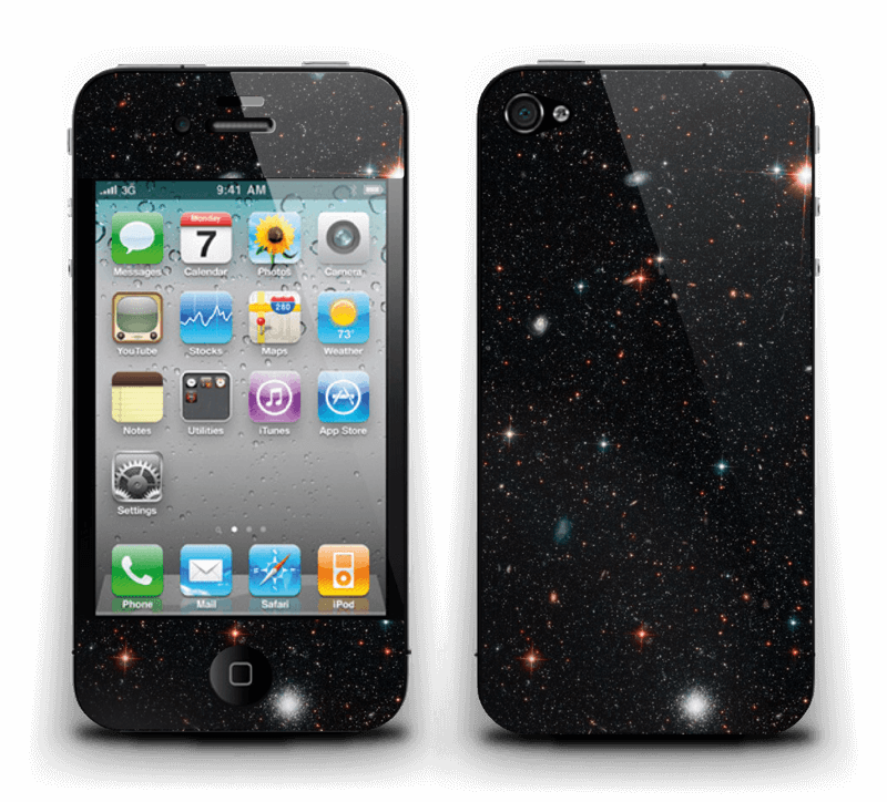 Galáxia Skin IPhone 4/4s