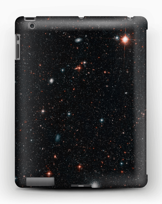 Tuikkiva galaxi kuoret IPad 4/3/2